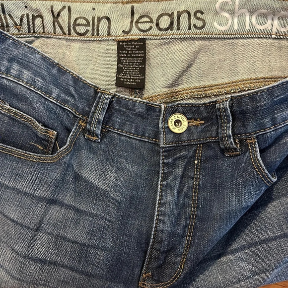 Calvin Klein Shape Capri Jean Size 8 - Picture 4 of 4